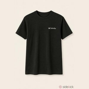 Columbia Men's Dark Gray Short Sleeve Tee